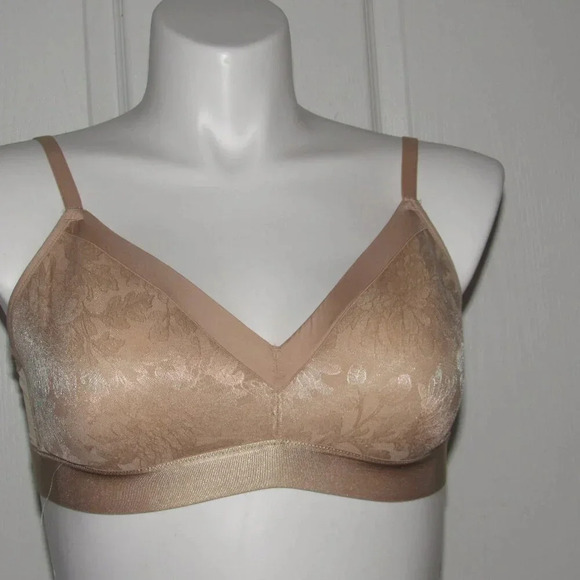 SOMA Lightest Lift Wireless Tan Bra Size 40C